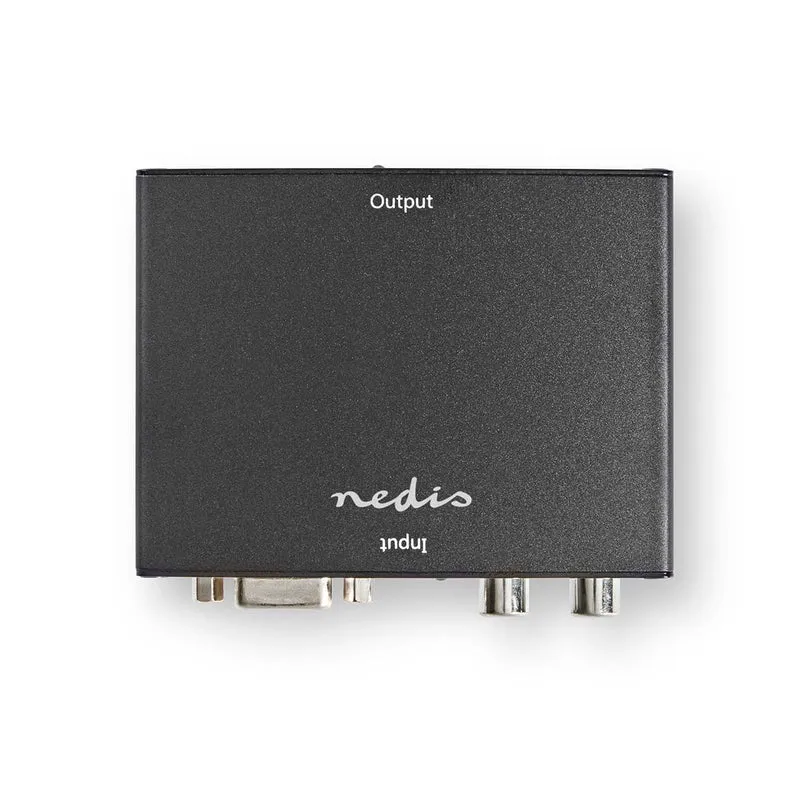 HDMI™-Converter VGA Female / 2x RCA Male - 1x HDMI™ Output - 1-weg