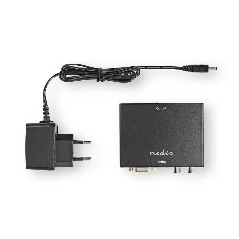HDMI™-Converter VGA Female / 2x RCA Male - 1x HDMI™ Output - 1-weg