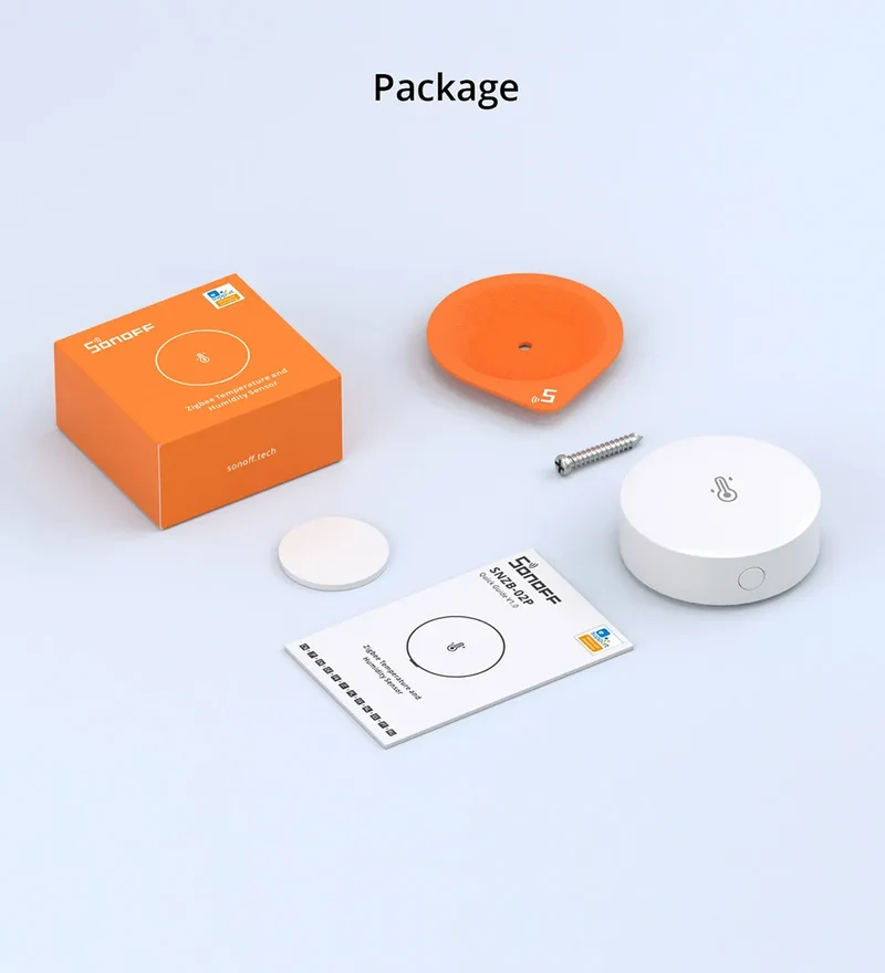 Sonoff Sensor de temperatura e humidade Zigbee - Sonoff SNZB-02P
