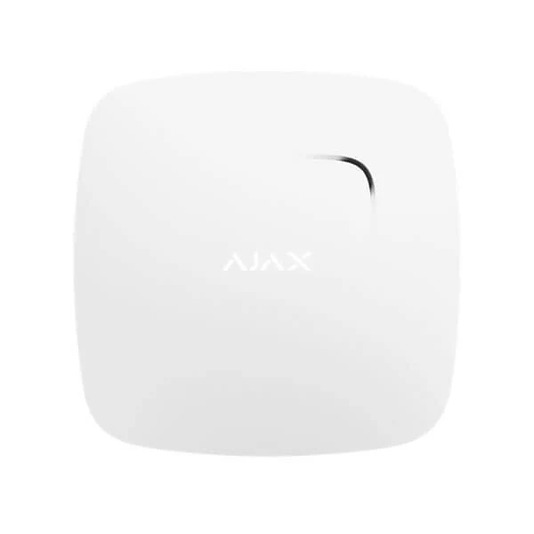 Detector de fumo e sensor de temperatura Branco Plus - Ajax Fireprotect Plus