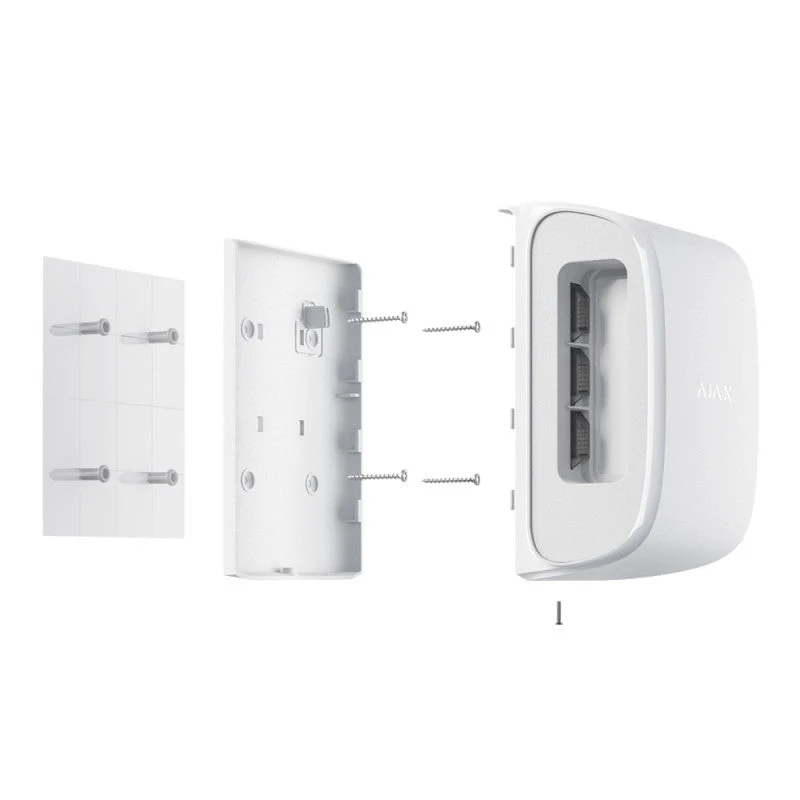 Ajax Detector PIR de cortina dupla para alarme - Ajax DualCurtain Outdoor