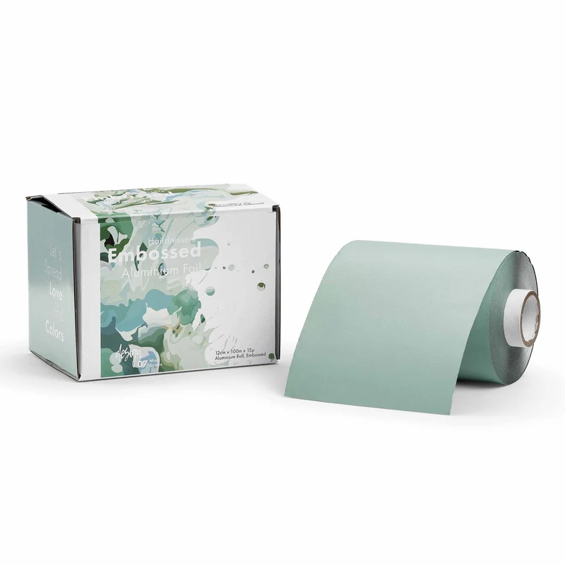 Folie Embossed 12 cm/15 my/100 m Mint Green (8858)