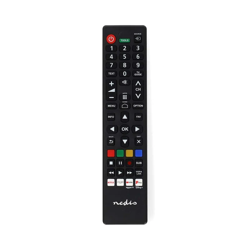 Vervangende Afstandsbediening Geschikt voor: Panasonic / Sharp - Voorgeprogrammeerd - 1 Apparaat
