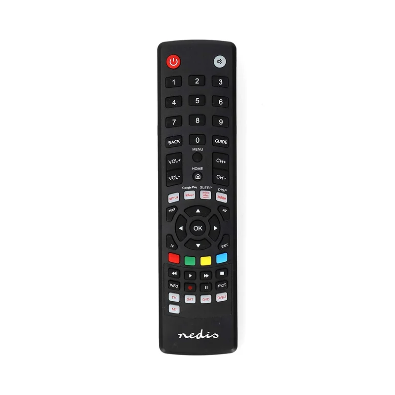 Universele Afstandsbediening Voorgeprogrammeerd - 4 Apparaten - Amazon Prime / Disney + Button / Google Play Knop / Netflix Knop / Youtube Knop
