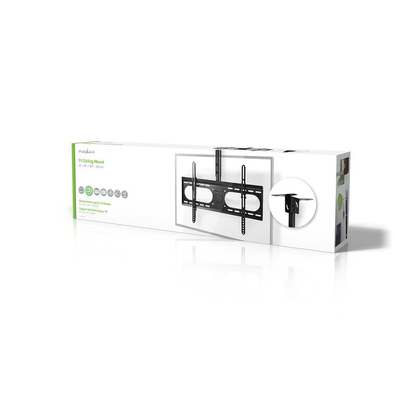 Draai- en Kantelbare TV-Plafondbeugel 42 - 65" - Maximaal schermgewicht: 45 kg - Kantelbaar