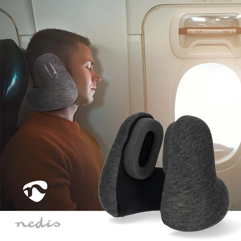 Draadloze Over-ear Koptelefoon Reiskussen - Batterij 1 werkingstijd standaard verbruik: 660 min - Ingebouwde microfoon