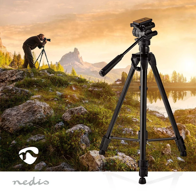 Statief Camera - Maximaal draagvermogen: 3.0 kg - Minimale werkhoogte: 60.0 cm