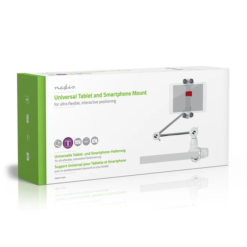 Tablet Standaard Interactief - Metaal / Wit