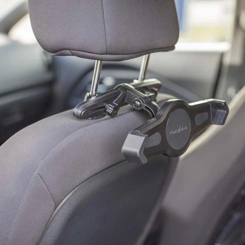 Tablethouder Auto 12" - Autoraam en Hoofdsteun - Verstelbaar
