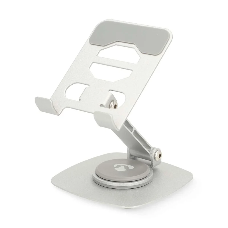 Smartphonestandaard Universeel - Draai- en Kantelbaar - Zilver