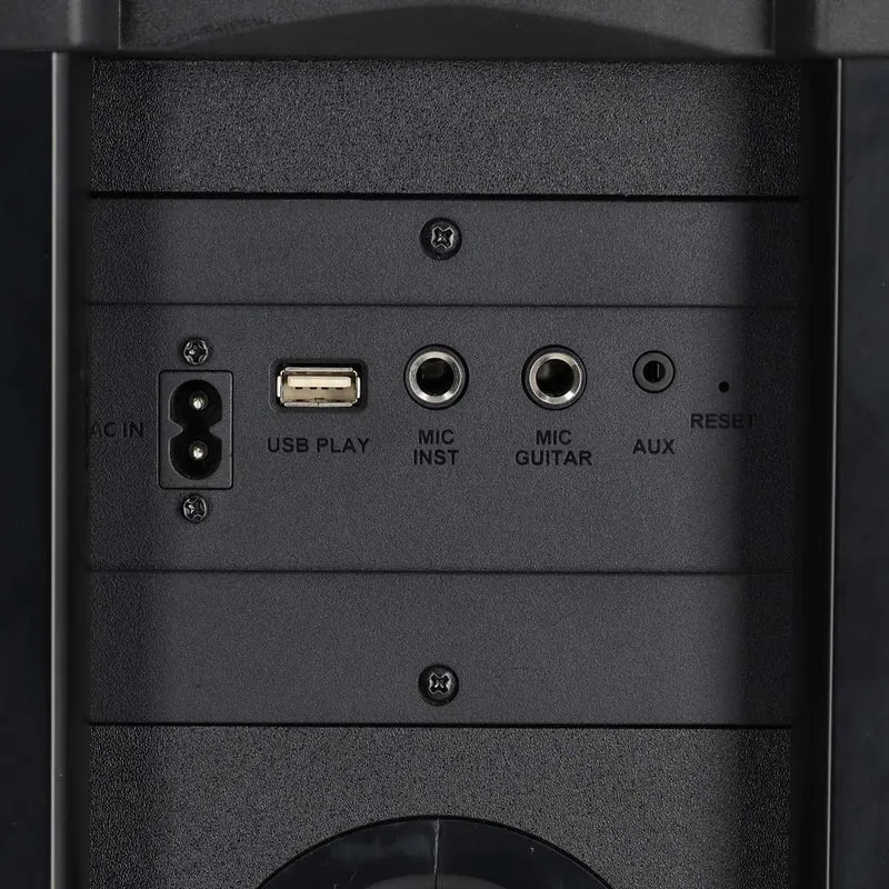 Bluetooth® Party Speaker Batterij 1 werkingstijd standaard verbruik: 300 min - 240W - Handvat