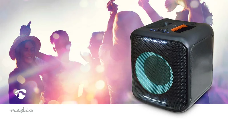 Bluetooth® Party Speaker Batterij 1 werkingstijd standaard verbruik: 300 min - 150W - Handvat