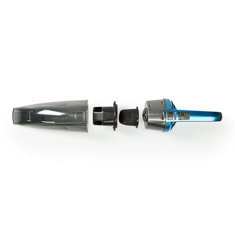 Handstofzuiger 75W - Drogen / Nat - Blauw / Grijs