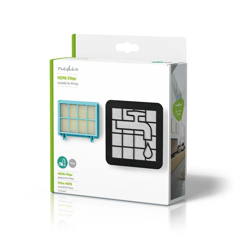 HEPA Filter Set Vervanging voor: Philips - HEPA-Filter en Motorfilter - H11
