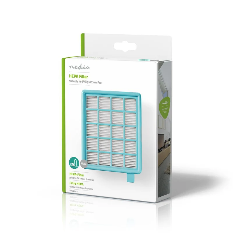 HEPA Filter Set Vervanging voor: Philips - HEPA-Motorfilter en Microfilter - H13