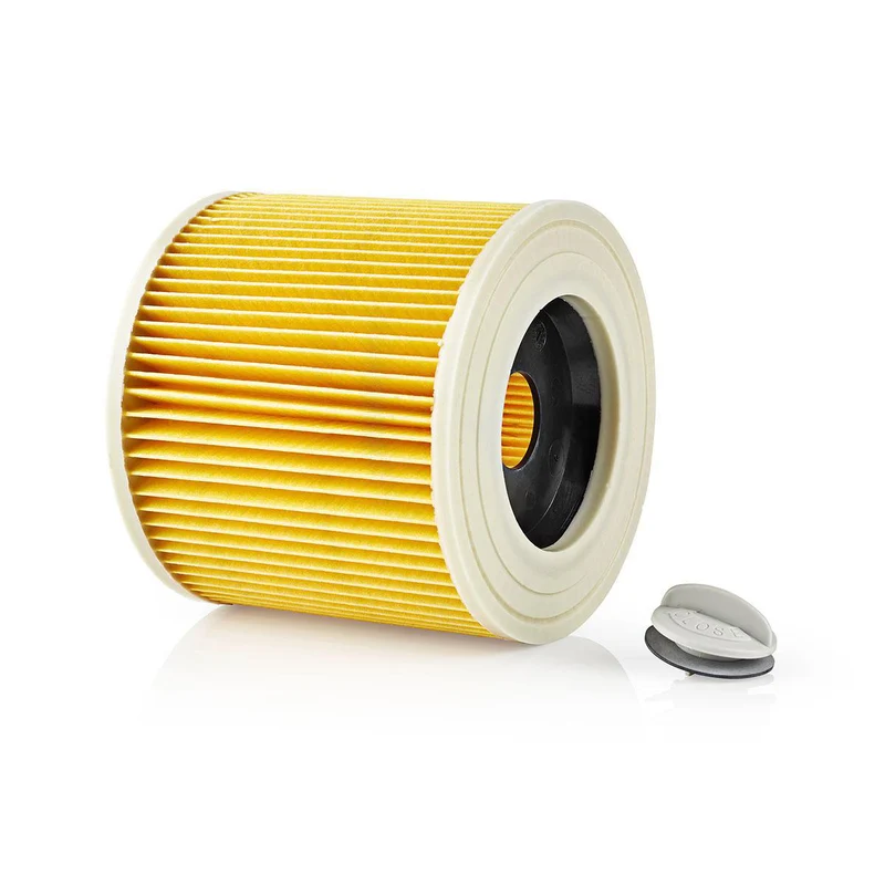 Stofzuiger Cartridge-Filter Vervanging voor: Kärcher - A 2101 / A 2201 / WD 1 / WD 2 / WD 3 - Cartridgefilter