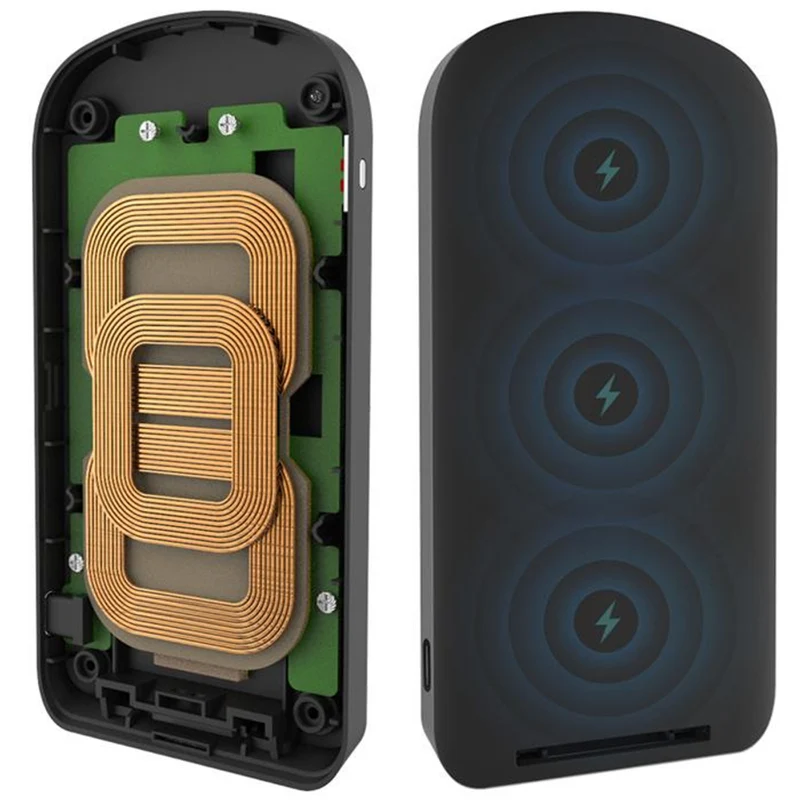 Zikko AS200 5-10W Qi trådløs oplader til iPhone, Samsung mfl.