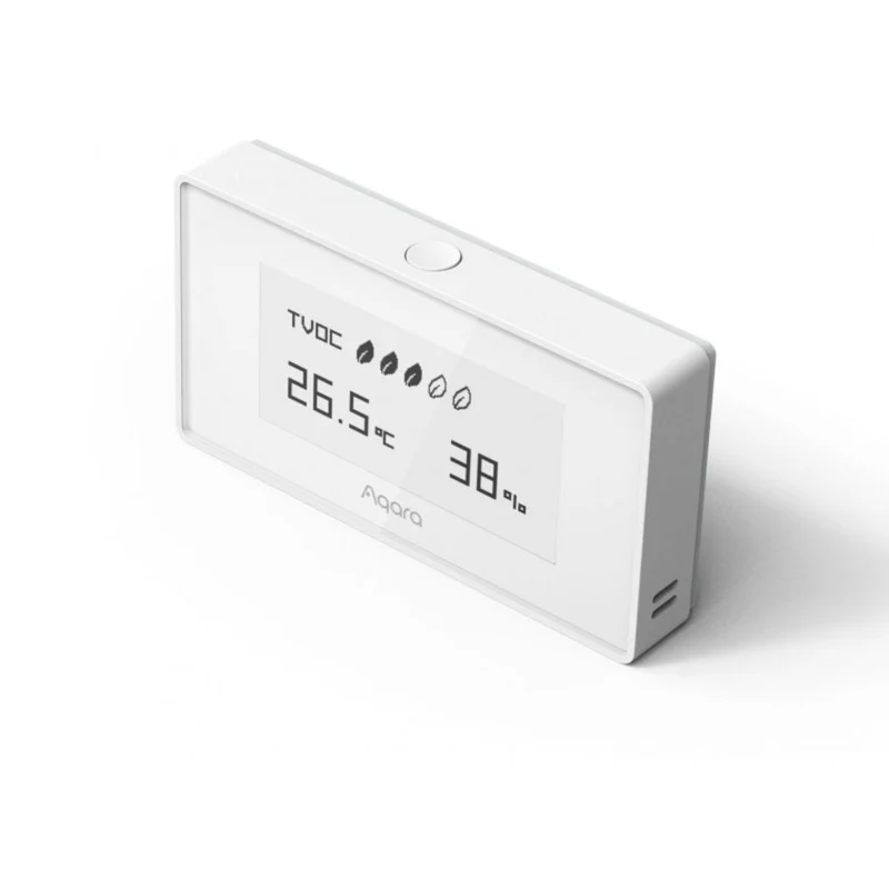Aqara Sensor de qualidade do ar TVOC com termómetro e higrómetro - Smart Zigbee 3.0