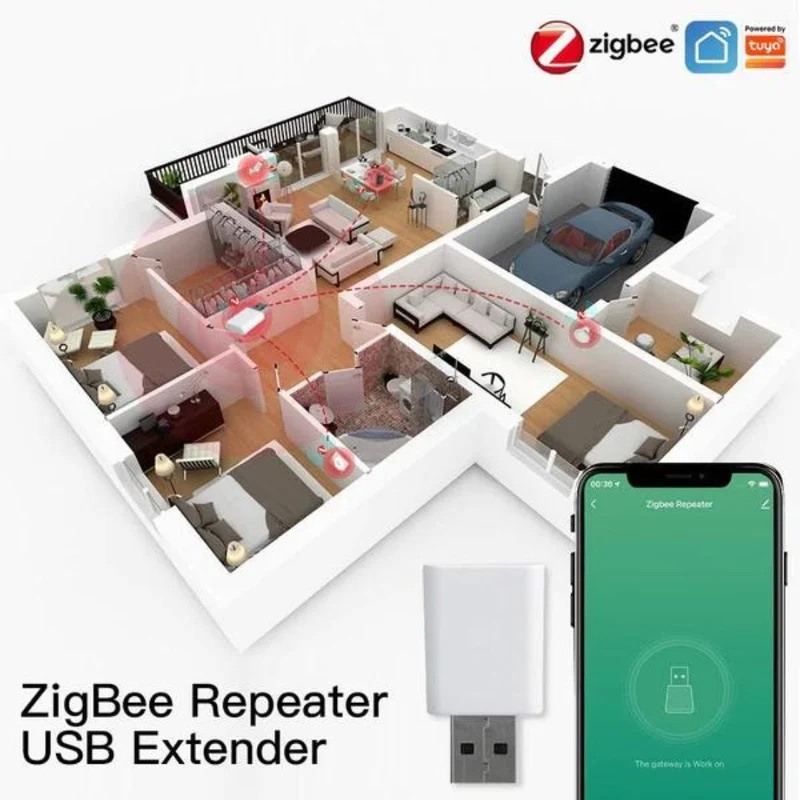 Moes Repetidor USB - Smart Zigbee