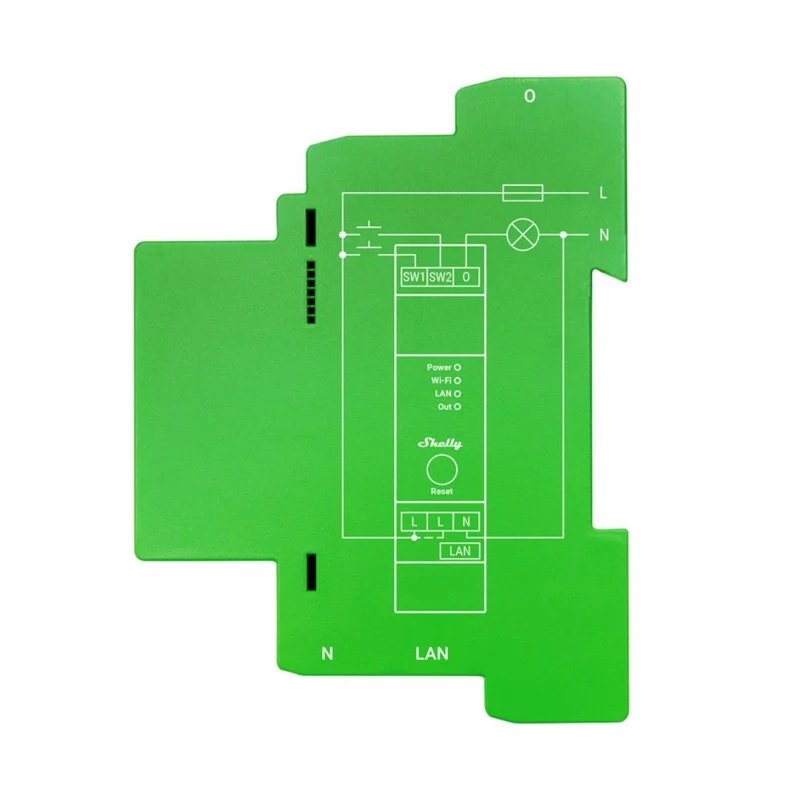 Shelly 1PM Pro Dimmer - Módulo WiFi/BT/LAN