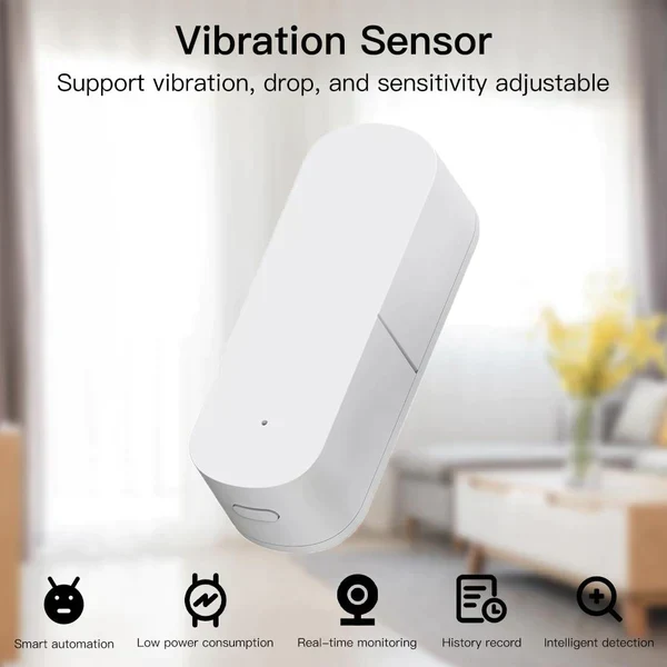 Moes Sensor de Vibração Inteligente - Smart Zigbee