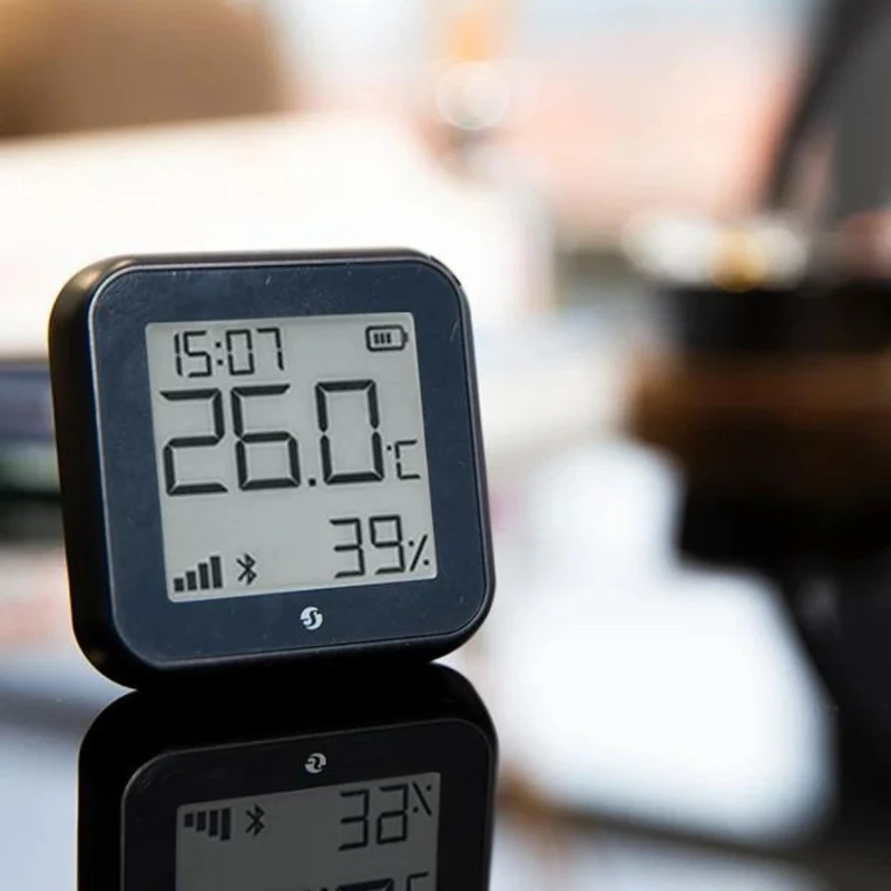 Shelly H&T Gen3 - Sensor de Temperatura e Humidade WiFi Preto