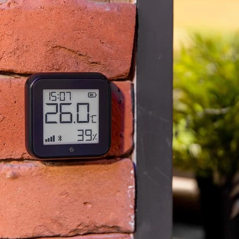 Shelly H&T Gen3 - Sensor de Temperatura e Humidade WiFi Preto