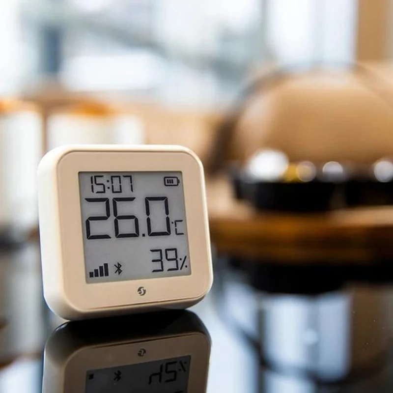 Shelly H&T Plus Gen3 - Sensor de Temperatura e Humidade WiFi Mocha