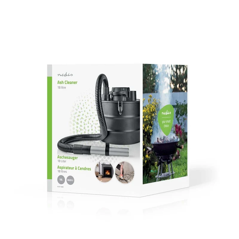 Asstofzuiger Zakloos - Stof capaciteit: 18l - 800W