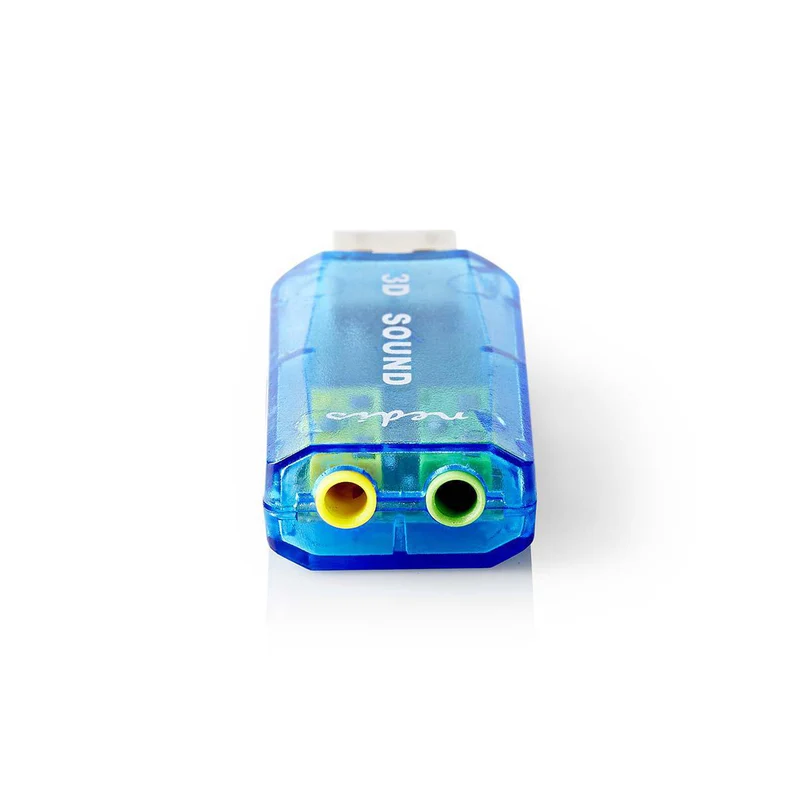 Geluidskaart 5.1 - USB 2.0 - Headset-aansluiting: 3.5 mm Male