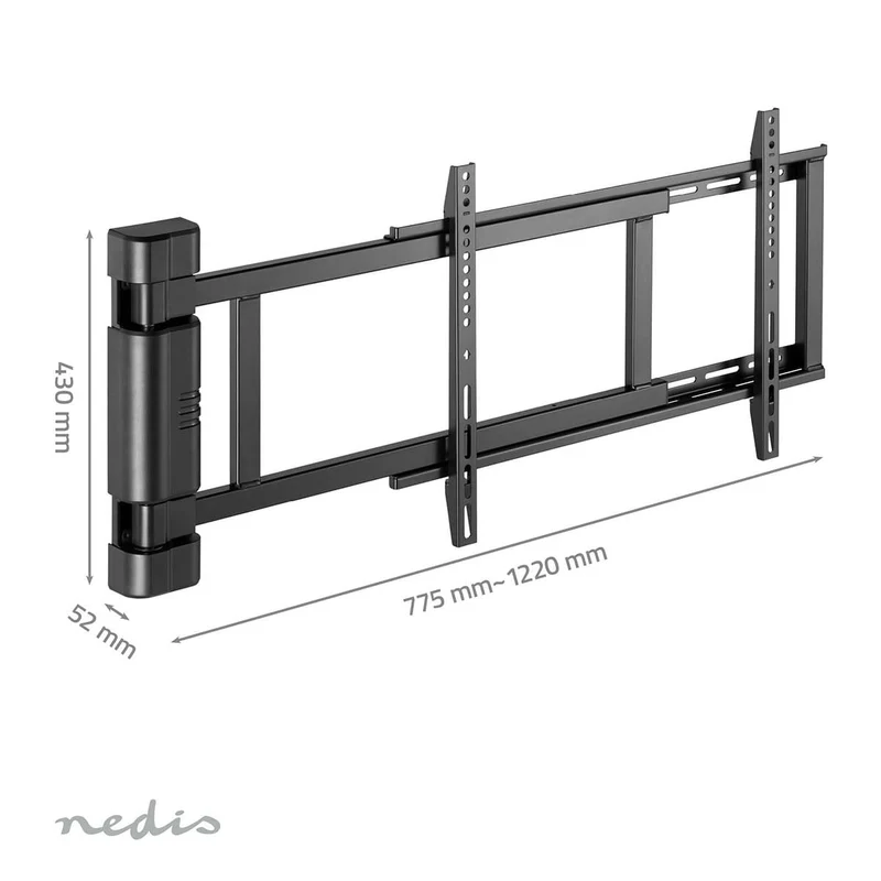 Gemotoriseerde TV-Muurbeugel 32 - 75" - Maximaal schermgewicht: 50 kg - Draaibaar