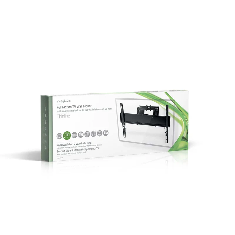 Draai- en Kantelbare TV-Muurbeugel 37 - 80" - Maximaal schermgewicht: 35 kg - Kantelbaar
