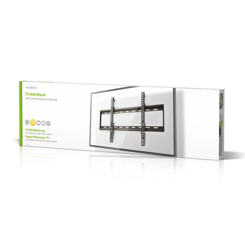 Vaste TV-Muurbeugel 42 - 70" - Maximaal schermgewicht: 60 kg - Minimale muurafstand: 29 mm
