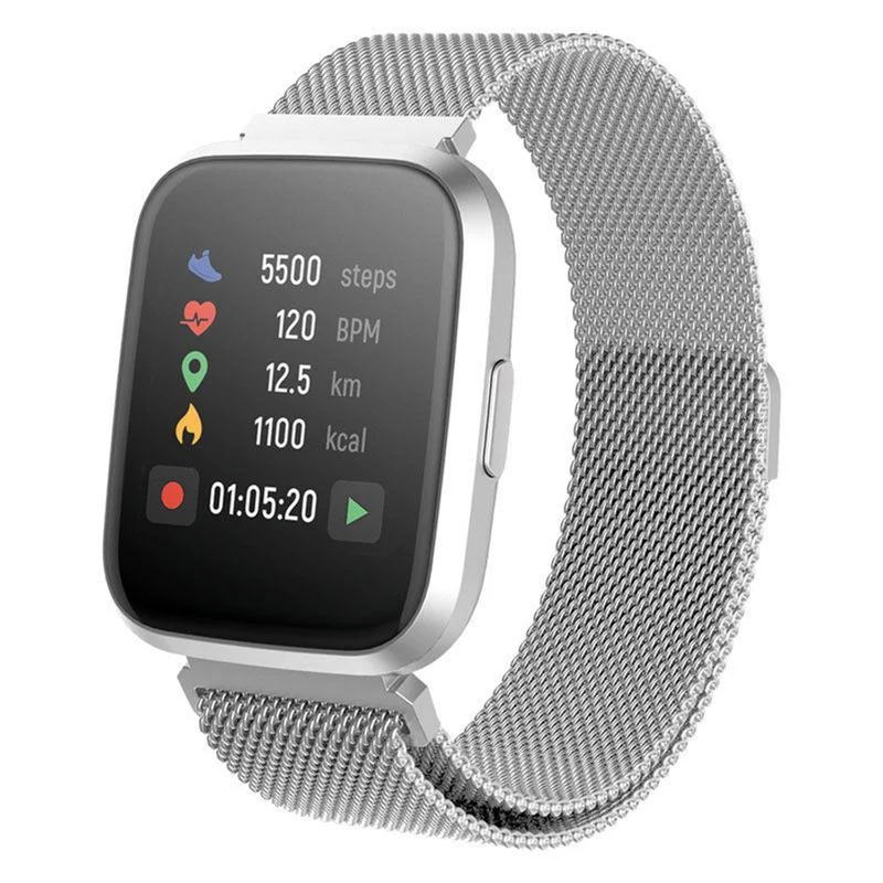 Forever ForeVigo 2 SW-310 Smartwatch, Sølv