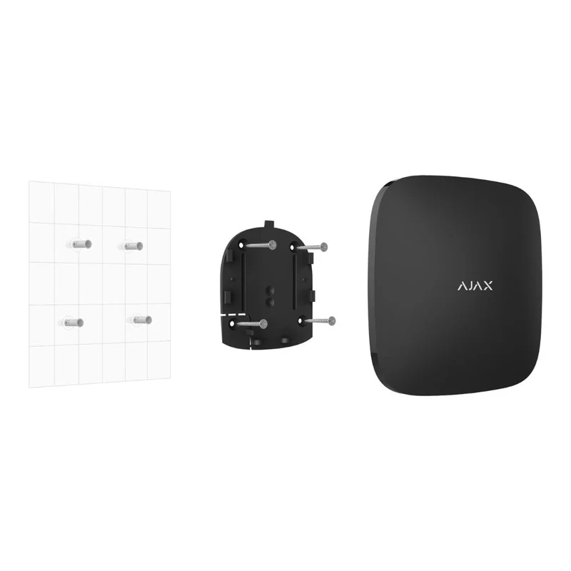 Ajax HUB 2 Central de alarme profissional Preto Jeweller