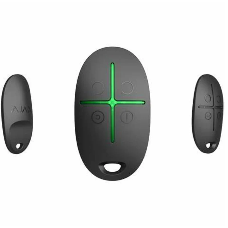 Ajax Comando multifuncional à distância Jeweller preto - SpaceControl Key Fob
