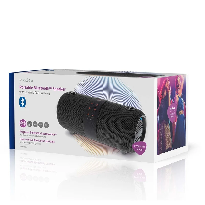 Bluetooth®-Speaker 390 min - Handheld Ontwerp - 40W