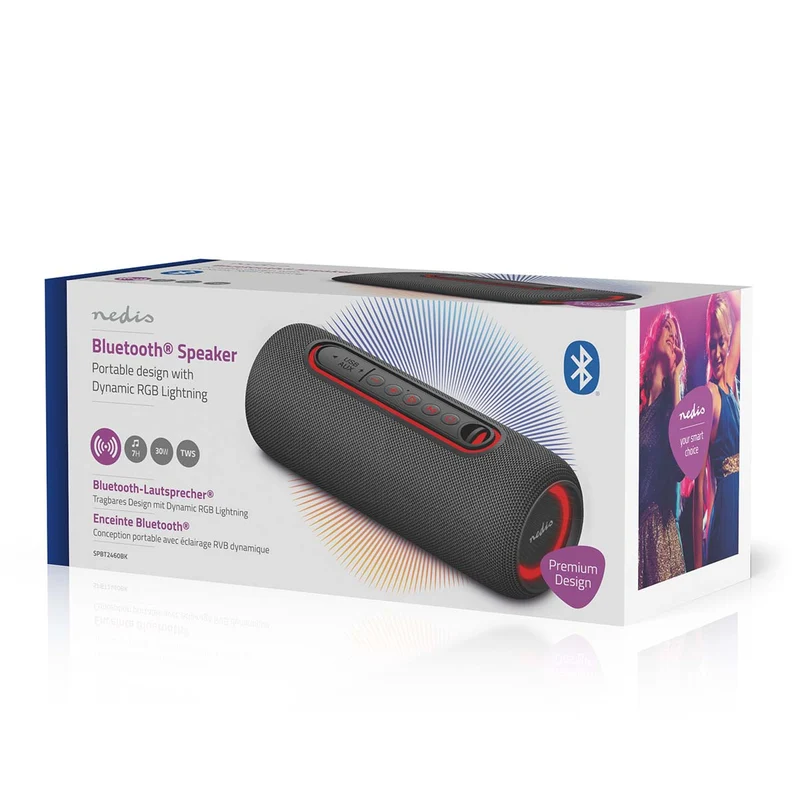 Bluetooth®-Speaker 240 min - Handheld Ontwerp - 30W
