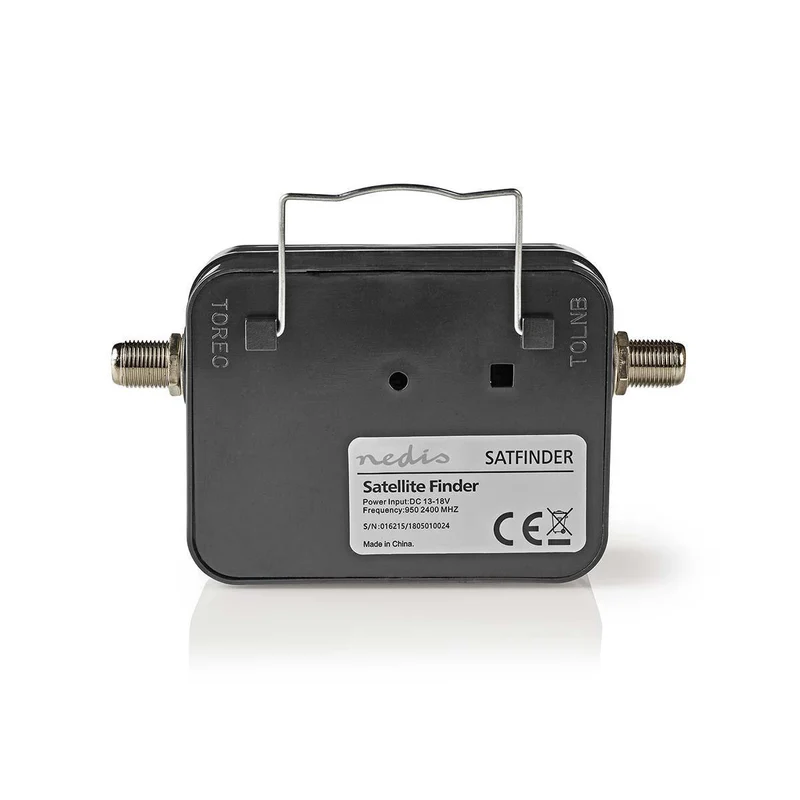 Signaalsterktemeter voor Satelliet 950-2400 MHz - Ingangsgevoeligheid: 83 dB - Uitgangsniveau: 102 dBuV