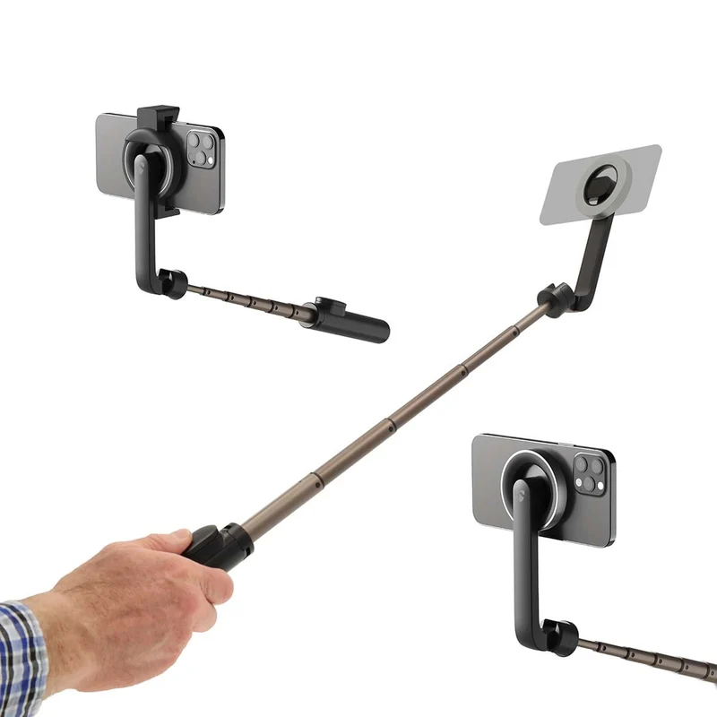 Bluetooth® Selfie Stick Bluetooth® versie: 5.0 - Maximale schermgrootte: 7" - Gevouwen lengte: 17 cm