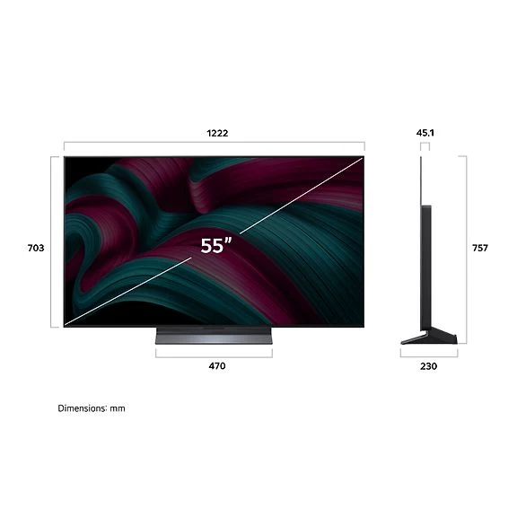 LG 55" OLED evo C5 – 4K TV (C51)