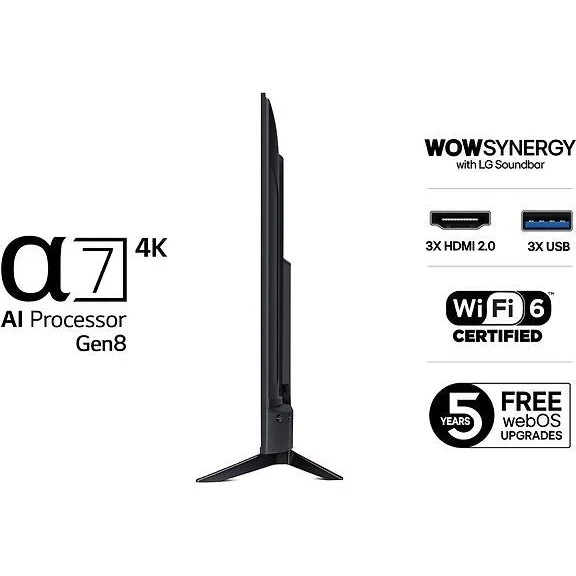 LG 65" UA73 – 4K LED TV