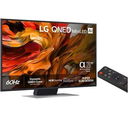 LG 43" QNED87A – 4K Edge Mini-LED TV
