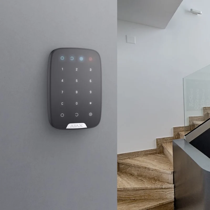Ajax Teclado independente bidirecional para alarme Preto - Ajax KeyPad