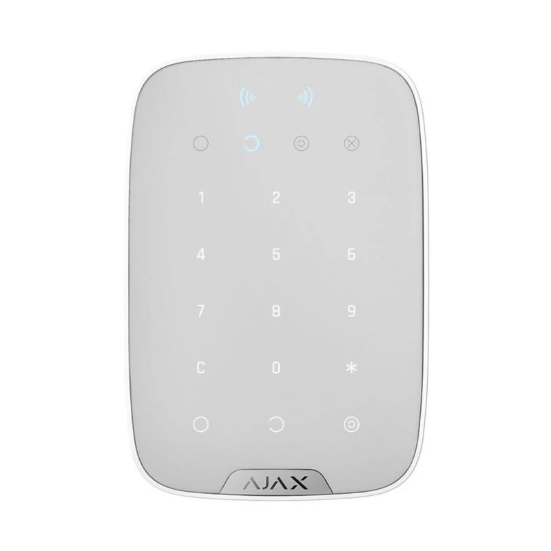 Ajax Teclado independente bidirecional para alarme Branco - Ajax KeyPad Plus