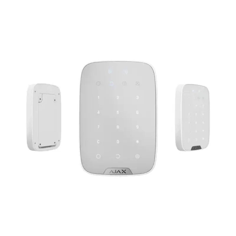 Ajax Teclado independente bidirecional para alarme Branco - Ajax KeyPad Plus