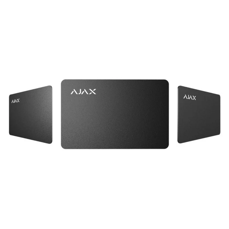 Ajax Cartão de proximidade ID RFID MIFARE DESFire Preto - Ajax PASS B
