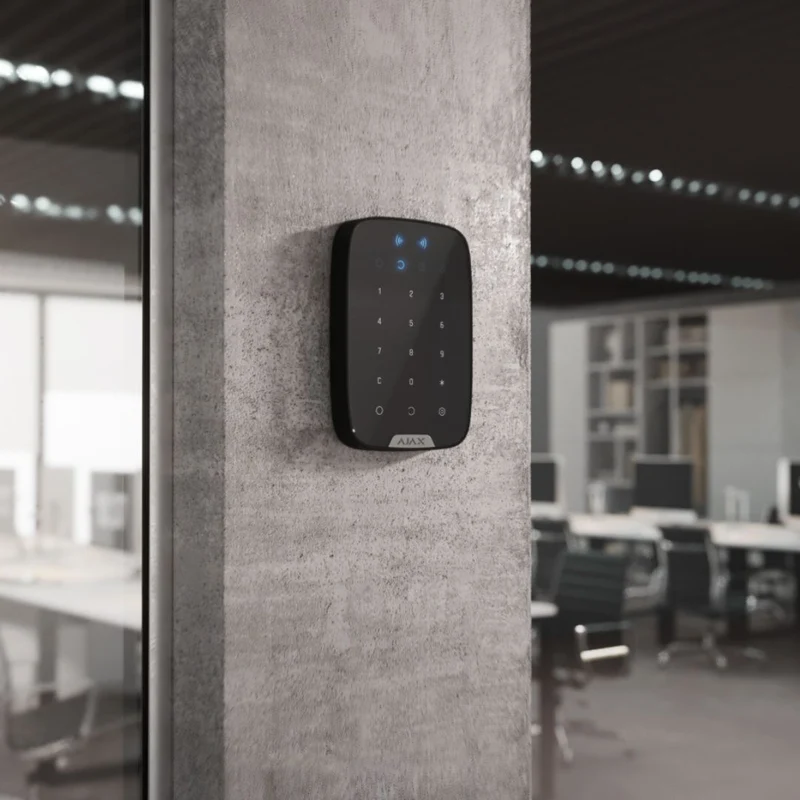 Ajax Teclado independente bidirecional para alarme Preto - Ajax KeyPad Plus