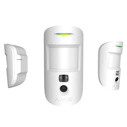 Ajax Detector PIR com câmara sem fios para alarme branco - Ajax MotionCam