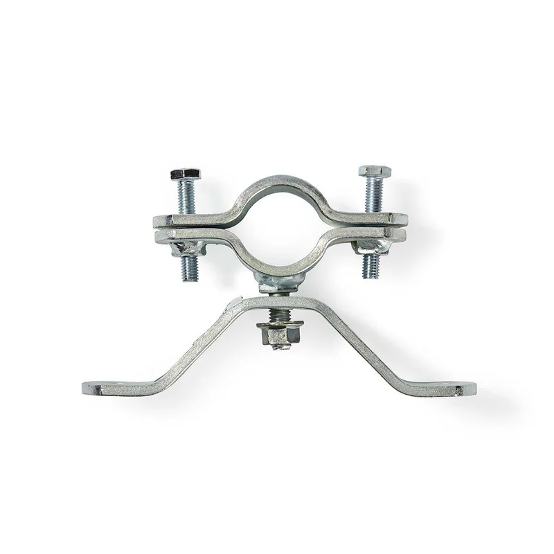 Mastklem voor Satellietschotel Diameter bereik: 38 - 40 mm - Staal - Zilver